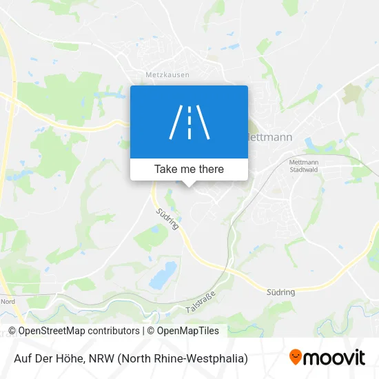Карта Auf Der Höhe