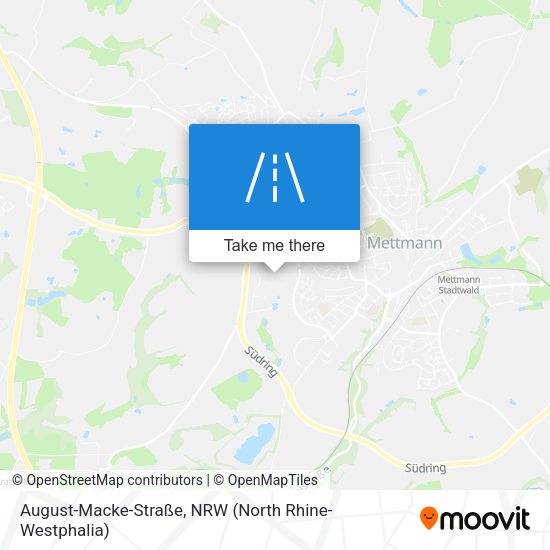 August-Macke-Straße map