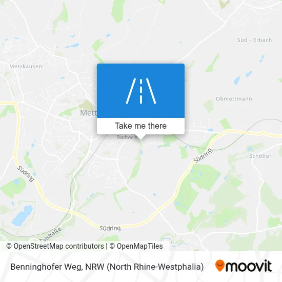 Benninghofer Weg map