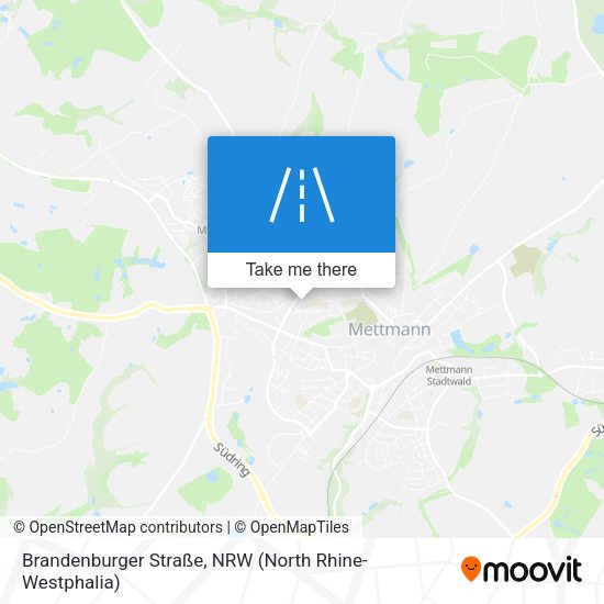Brandenburger Straße map