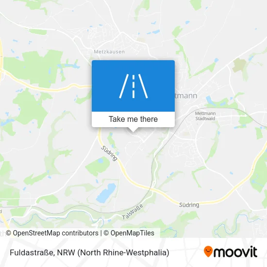 Fuldastraße map