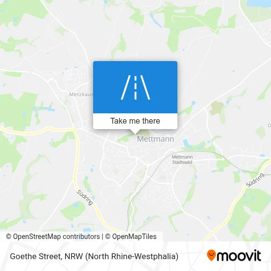 Goethestraße map