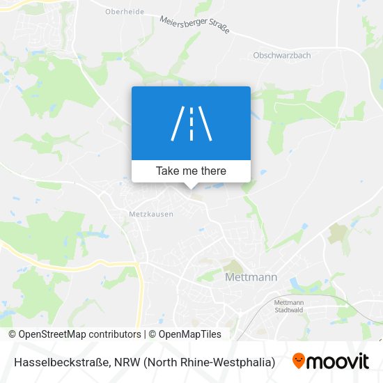Hasselbeckstraße map