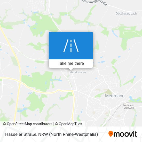 Hasseler Straße map