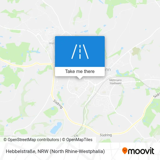 Hebbelstraße map