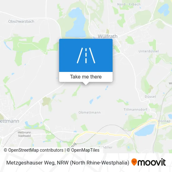 Карта Metzgeshauser Weg