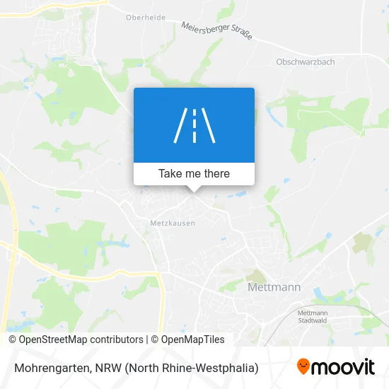 Карта Mohrengarten