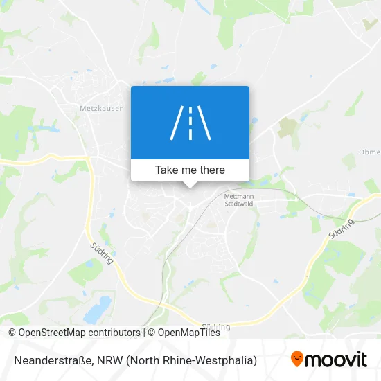 Карта Neanderstraße
