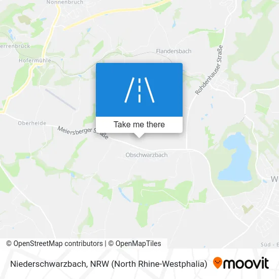 Карта Niederschwarzbach