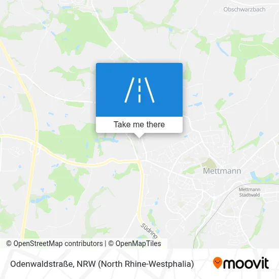 Odenwaldstraße map