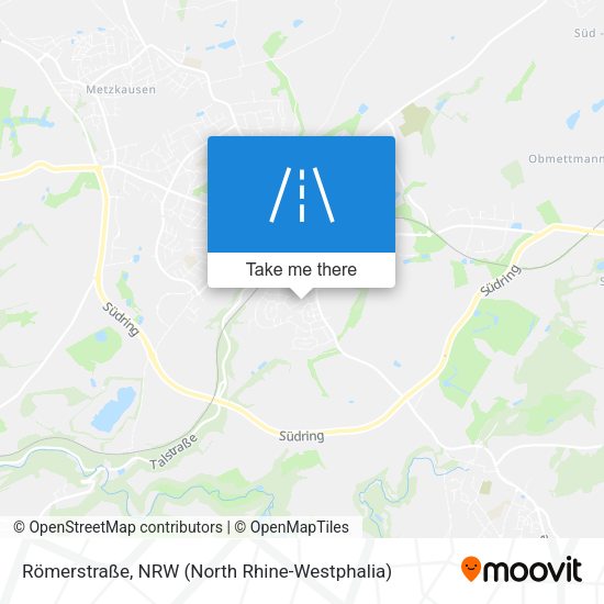 Römerstraße map