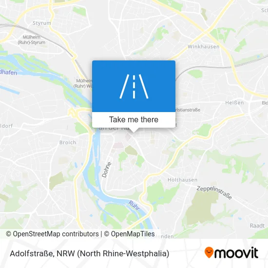 Карта Adolfstraße