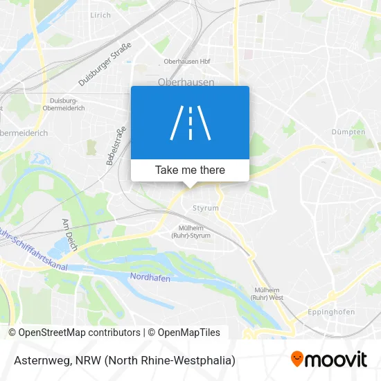 Карта Asternweg