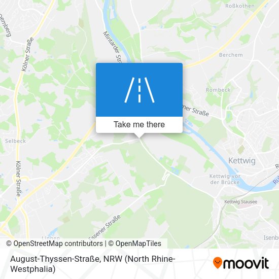 August-Thyssen-Straße map