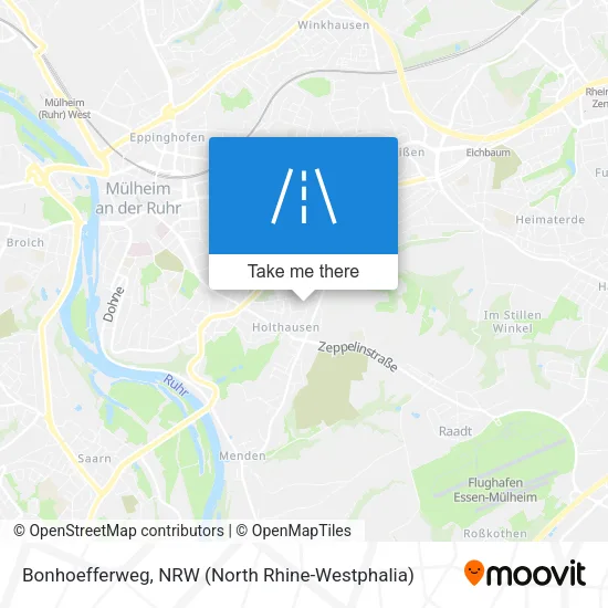 Карта Bonhoefferweg