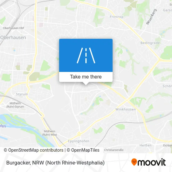 Карта Burgacker