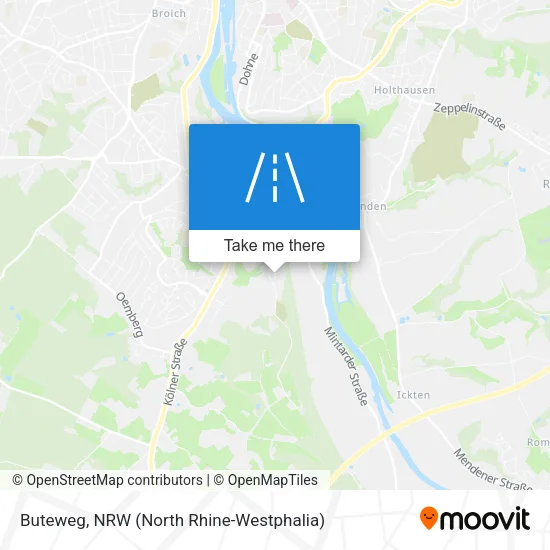 Карта Buteweg