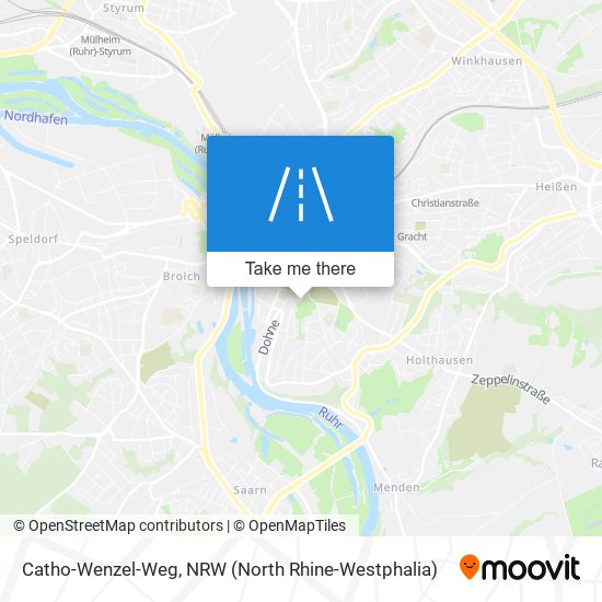 Catho-Wenzel-Weg map