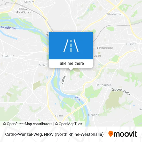 Карта Catho-Wenzel-Weg