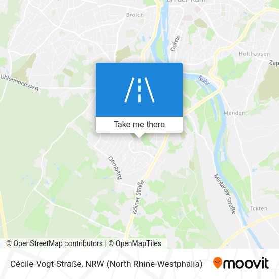 Cécile-Vogt-Straße map