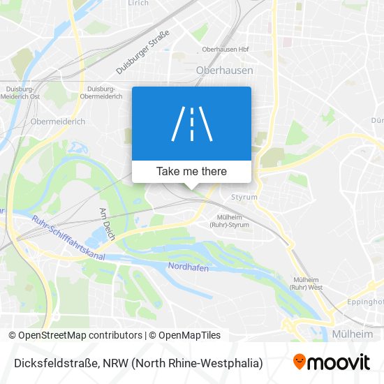 Dicksfeldstraße map