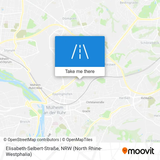Карта Elisabeth-Selbert-Straße