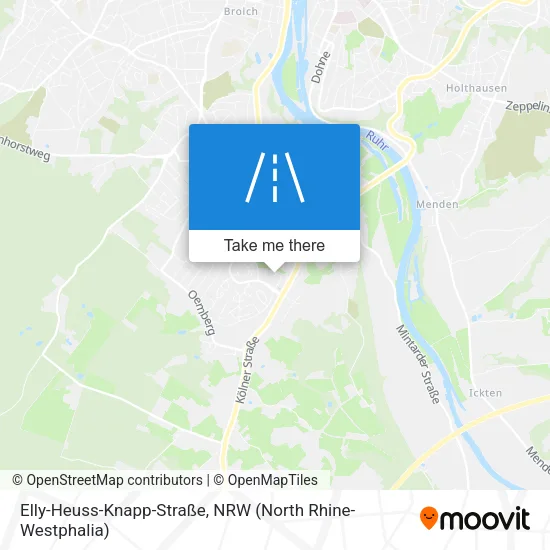 Карта Elly-Heuss-Knapp-Straße