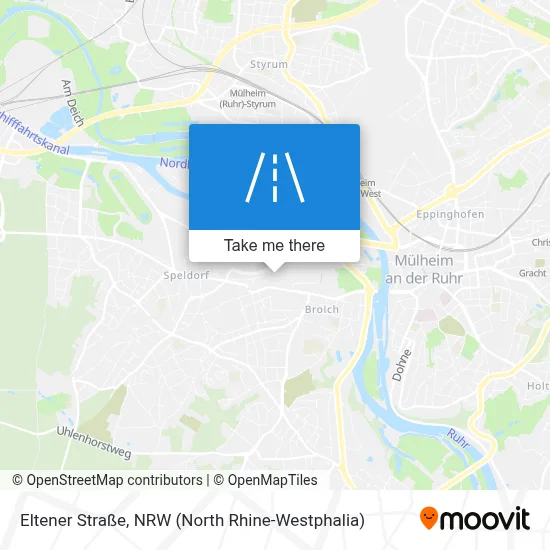 Eltener Straße map