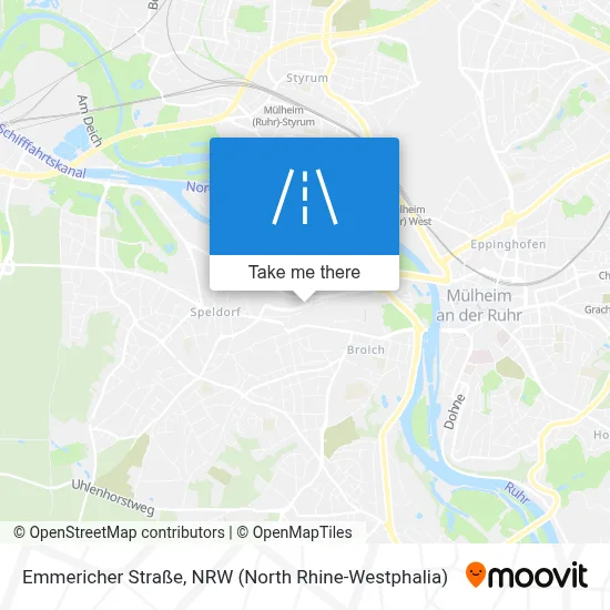 Emmericher Straße map