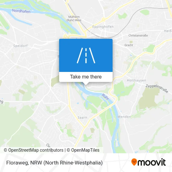 Карта Floraweg