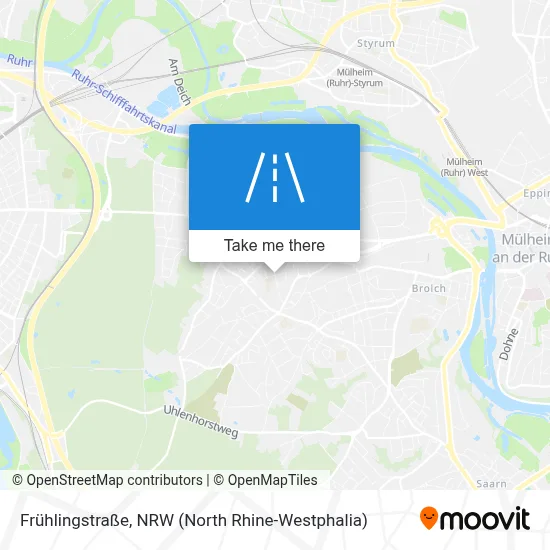 Frühlingstraße map