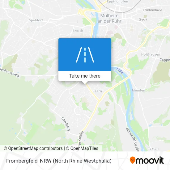Карта Frombergfeld