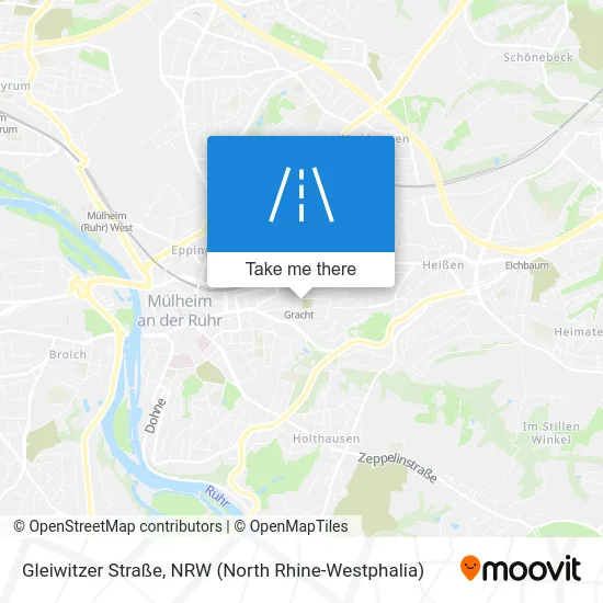 Карта Gleiwitzer Straße