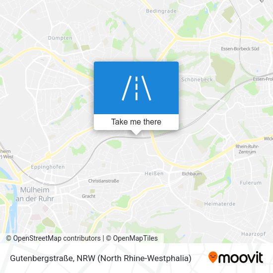 Gutenbergstraße map