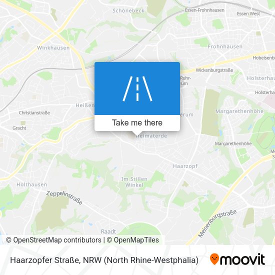 Haarzopfer Straße map