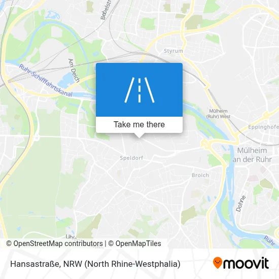 Hansastraße map