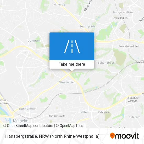 Карта Hansbergstraße