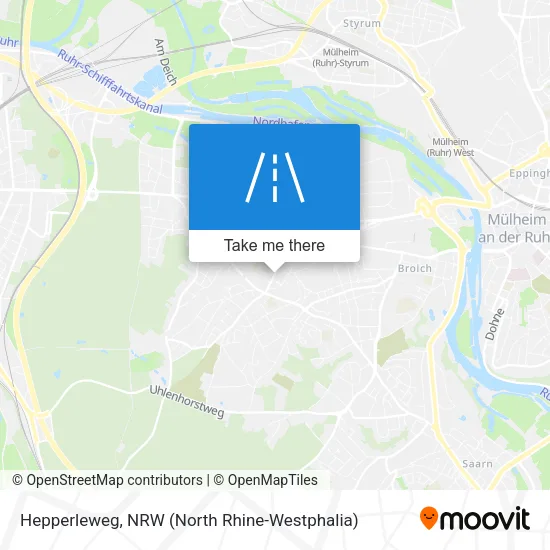 Карта Hepperleweg