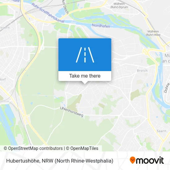 Карта Hubertushöhe