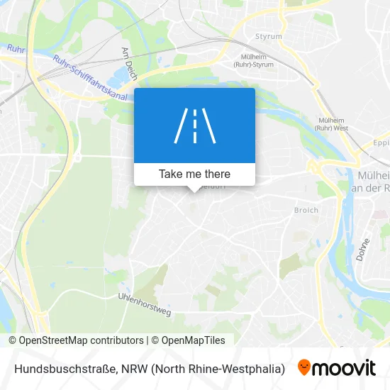 Карта Hundsbuschstraße