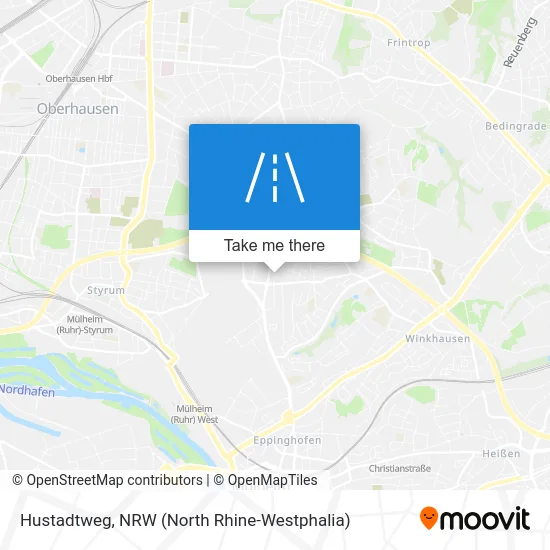 Карта Hustadtweg
