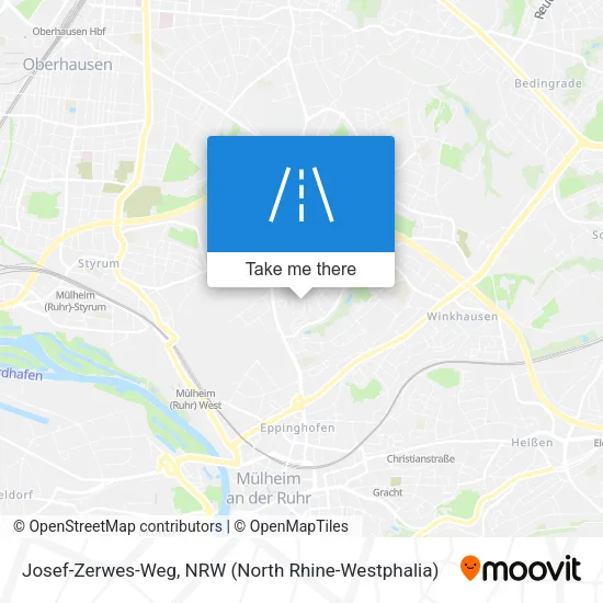Карта Josef-Zerwes-Weg