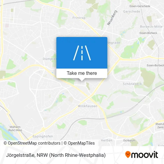 Карта Jörgelstraße