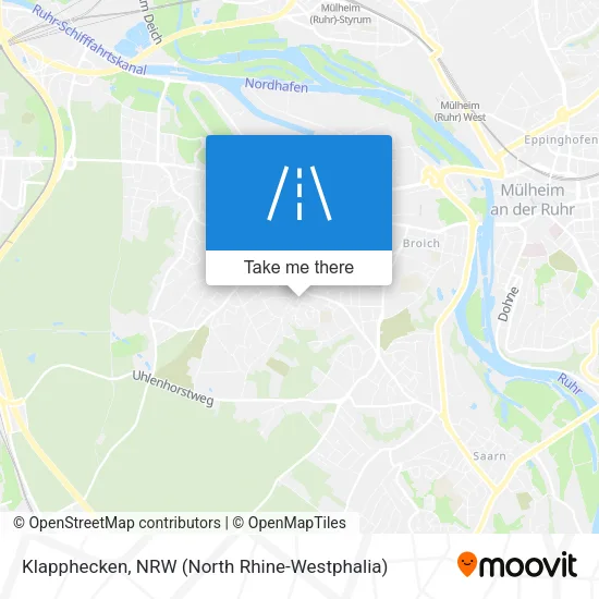 Карта Klapphecken