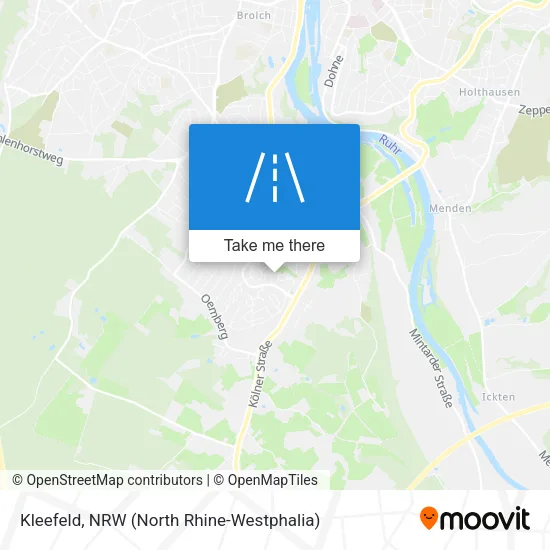 Карта Kleefeld