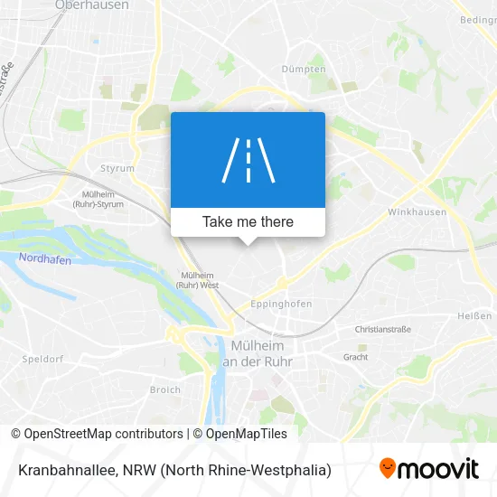 Карта Kranbahnallee