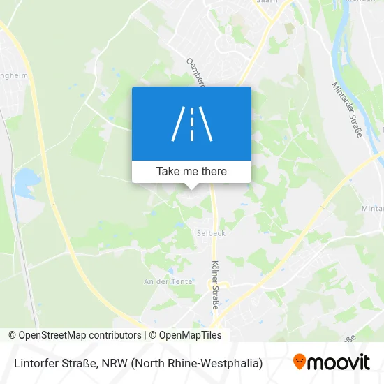 Lintorfer Straße map