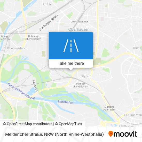 Meidericher Straße map