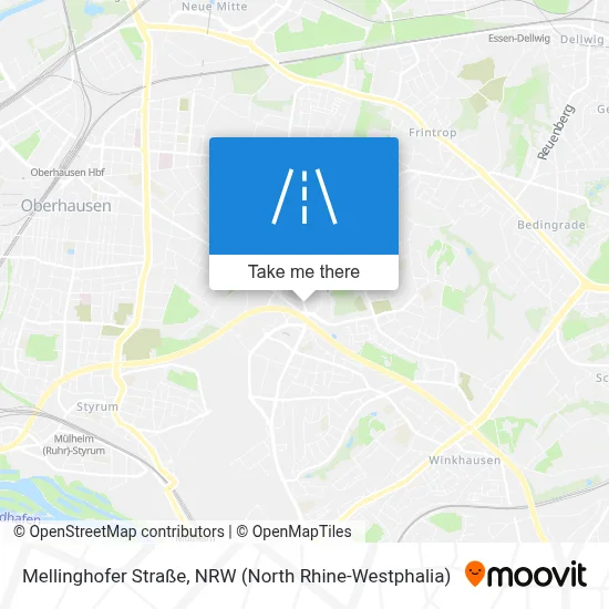 Mellinghofer Straße map