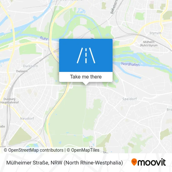 Карта Mülheimer Straße